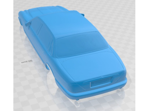 Jaguar XJ12 1995 Printable Body Car 3D प्रिंट मॉडल