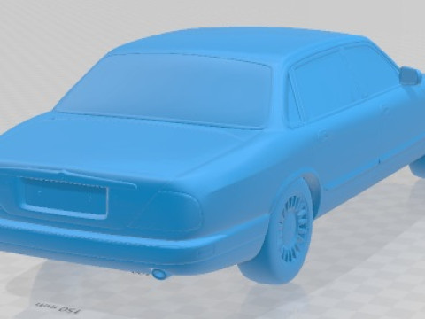 Jaguar XJ12 1995 Printable Car 3D Принт Модель