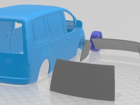 Фургон Hyundai Staria 2024 для друку 3D Принт Модель