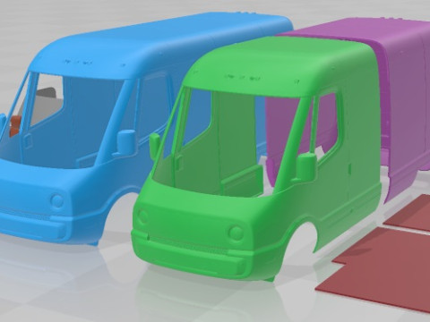 Amazon ECV 500 2024 Printable Van Modelo de impresión 3D