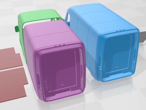 Amazon ECV 500 2024 Printable Van Modelo de impresión 3D