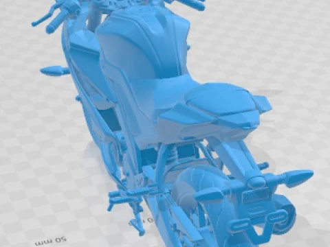 Moto Imprim&iacute;vel Yamaha R15 2020 Modelo de Impressão 3D