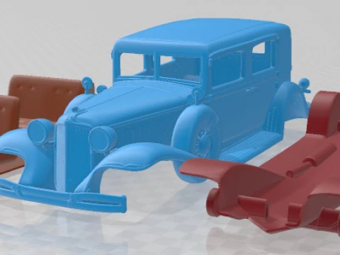 Chrysler Imperial Roadster 1932 Printable Car 3D Print Model