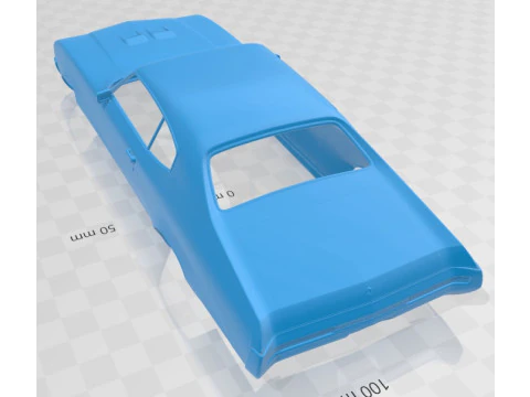 Buick GS 455 Stage 1 Coupe 1970 Printable Body Car 3D Print Model