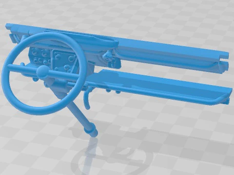 Citroen 2CV Sahara Printable Car 3D Print Model
