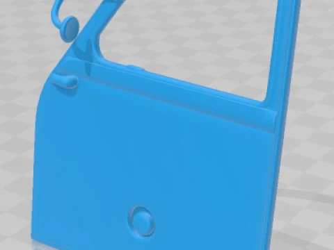 Citroen 2CV Sahara Printable Car 3D Print Model