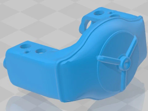Citroen 2CV Sahara Printable Car 3D Print Model