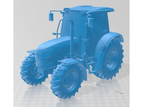 Kubota M 7060 2018 Printable Tractor 3D प्रिंट मॉडल