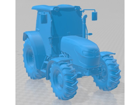 Kubota M 7060 2018 Printable Tractor 3D-printmodel