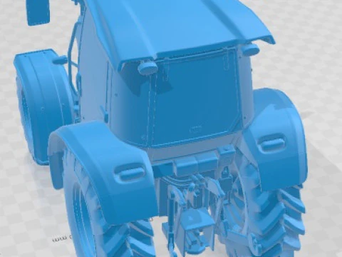 Kubota M 7060 2018 Printable Tractor 3D Print Model