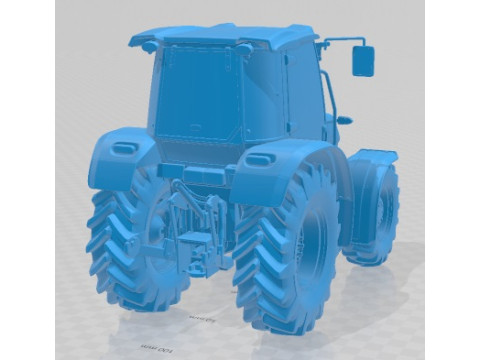 Kubota M 7060 2018 Printable Tractor 3D-printmodel