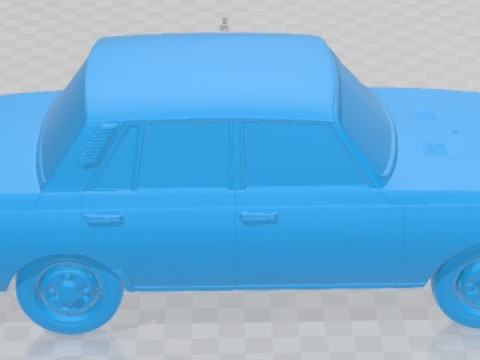 Wartburg 353 1991 Printable Car 3D Принт Модель