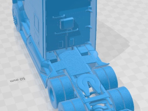 केनवर्थ T680 2015 प्रिंट करने योग्य ट्रक 3D प्रिंट मॉडल