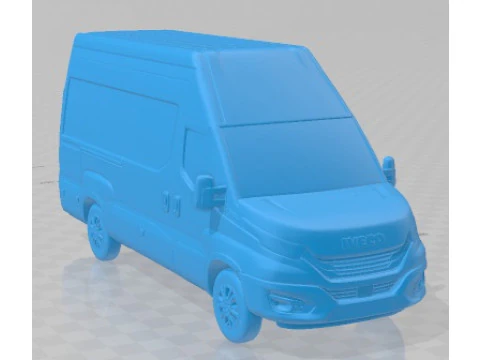 Iveco Daily Van 2022 l3 H3 Printable 3D Print Model