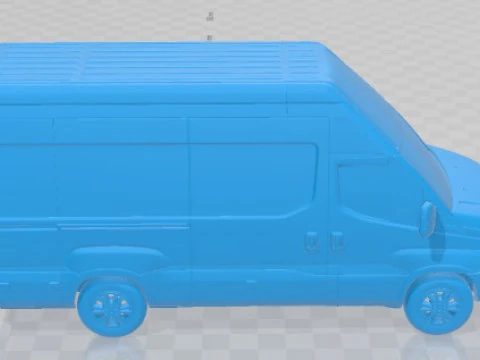 Iveco Daily Van 2022 l3 H3 Printable 3D Print Model