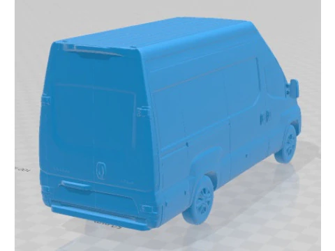 Iveco Daily Van 2022 l3 H3 Printable 3D Print Model