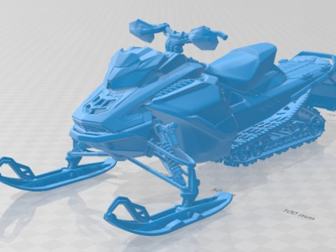 Ski Doo Renegade X RS 900 ACE Turbo Printable 3Dプリントモデル