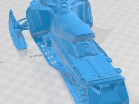 Ski Doo Renegade X RS 900 ACE Turbo Printable 3Dプリントモデル