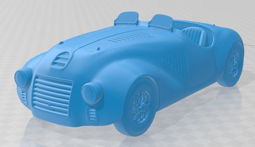 Ferrari 125 S 1947 Printable Car 3D Baskı Modeli .c4d .max .obj .3ds .fbx .stl .blend 