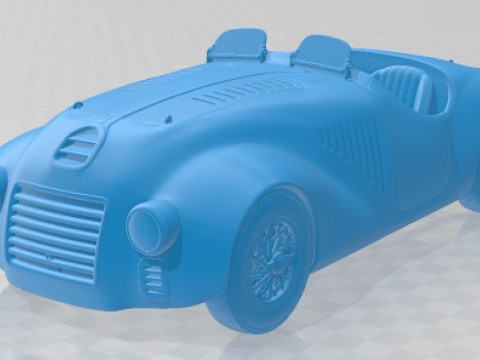 Ferrari 125 S 1947 Printable Car 3D Print Model