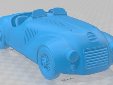 Ferrari 125 S 1947 Printable Car 3D Baskı Modeli