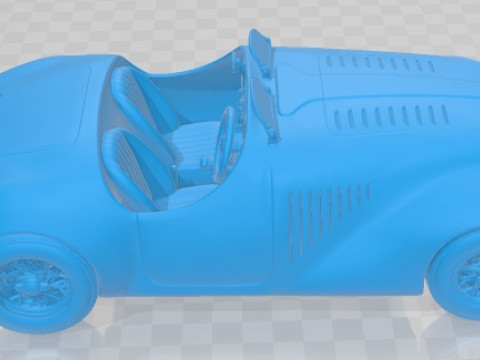 Ferrari 125 S 1947 Printable Car 3D Baskı Modeli