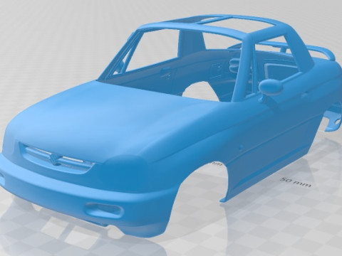 Suzuki X-90 1996 Printable Body Car 3D Print Model