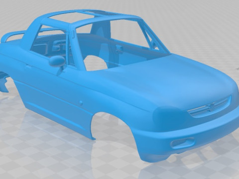 Suzuki X-90 1996 Printable Body Car 3Dプリントモデル