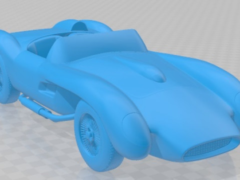 Ferrari Testa Rossa 1957 Printable Car Modèles 3D en vedette