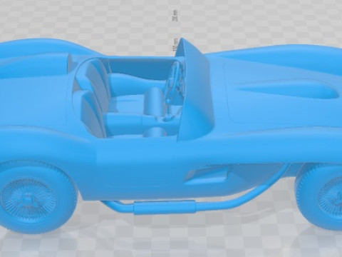 Ferrari Testa Rossa 1957 Printable Car Modèles 3D en vedette