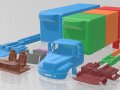 International Durastar Box 2002 Printable Truck 3D printmodel