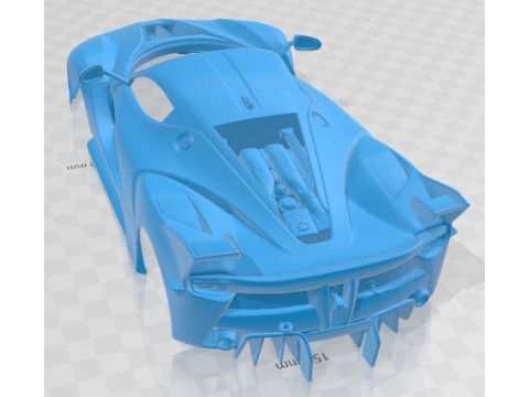 Ferrari FXX K 2015 Printable Body Car Modèles 3D en vedette