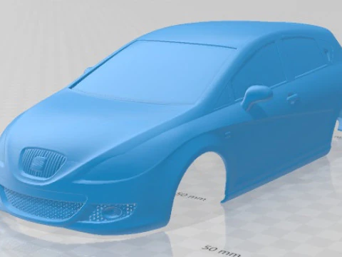 Seat Leon 2008 Nadwozie do druku Model do druku 3D