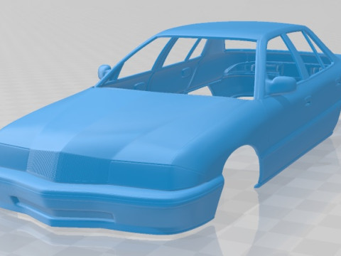 Buick Skylark Sedan 1995 Printable Body Car 3D Print Model