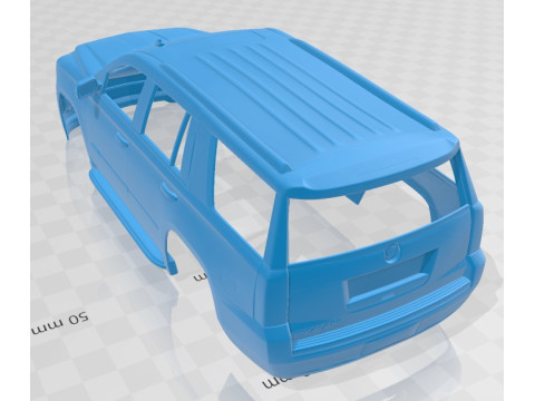 Cadillac Escalade ESV Platinum 2015 Printable Body Car Modelo de Impressão 3D