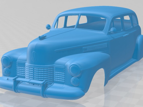 Cadillac Fleetwood 75 touring Sedan 1941 Printable Body Car 3D Print Model