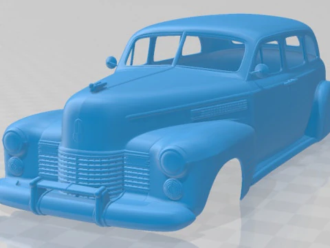 Автомобіль Cadillac Fleetwood 75 Touring Sedan 1941 Printable Body Car 3D Принт Модель