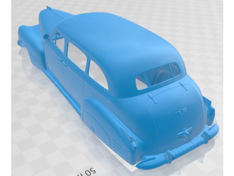 Cadillac Fleetwood 75 touring Sedan 1941 Printable Body Car 3D Print Model