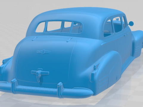 Cadillac Fleetwood 75 touring Sedan 1941 Printable Body Car Modèles 3D en vedette