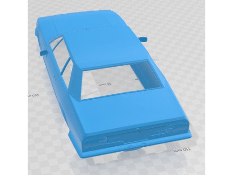 De Tomaso Longchamp 1980 Printable Body Car 3D 프린트 모델