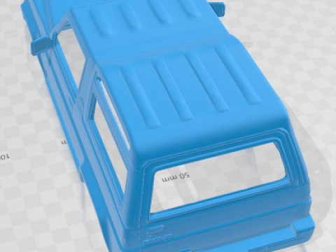 Daihatsu Rocky Wagon 1987 Printable Body Car 3D Print Model