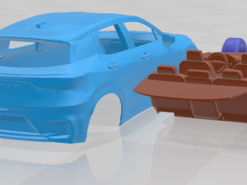 Lexus LBX 2024 Printable Car 3D printmodel