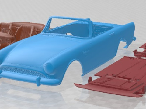 Sunbeam Tiger 1967 Printable Car 3D Print Model