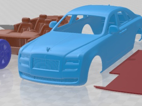 Ghost Series II 2015 Printable Car 3D Print Model