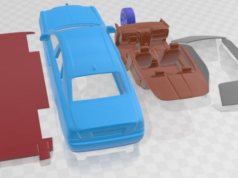Ghost Series II 2015 Printable Car Modelo de Impressão 3D
