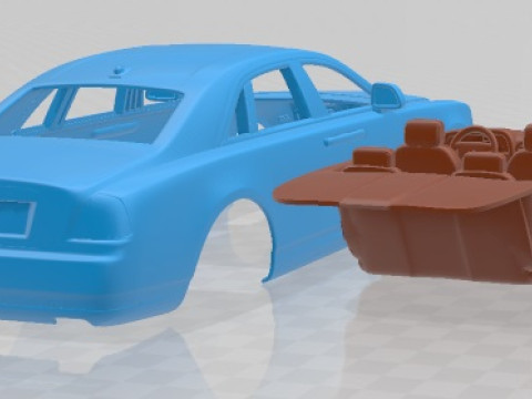 Ghost Series II 2015 Printable Car Modelo de Impressão 3D