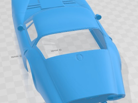Marcos 1600 GT 1972 Printable Body Car 3D Print Model