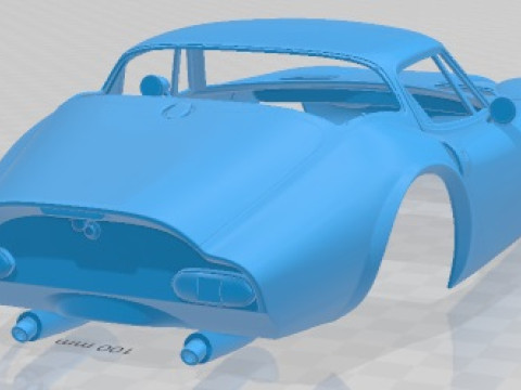 Marcos 1600 GT 1972 Printable Body Car 3D Print Model