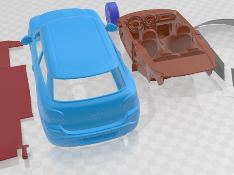Paceman ALL4 2014 Printable Car Model do druku 3D