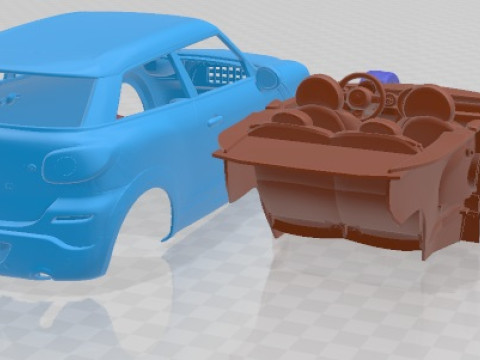 Paceman ALL4 2014 Printable Car Model do druku 3D